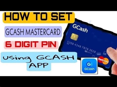 gcash pin number|HOW TO SET 6.
